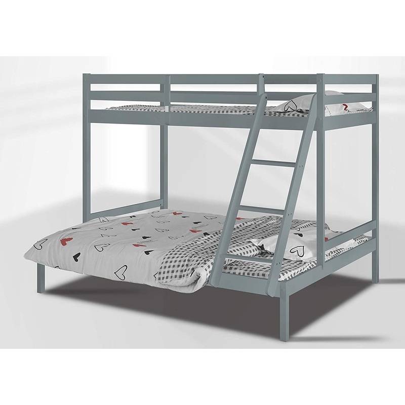 Amani Kent Twin Sleeper Bunk Bed Silver