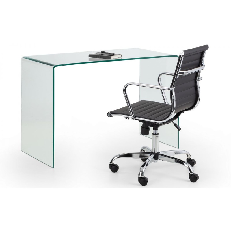Amalfi Bent Glass Office Desk