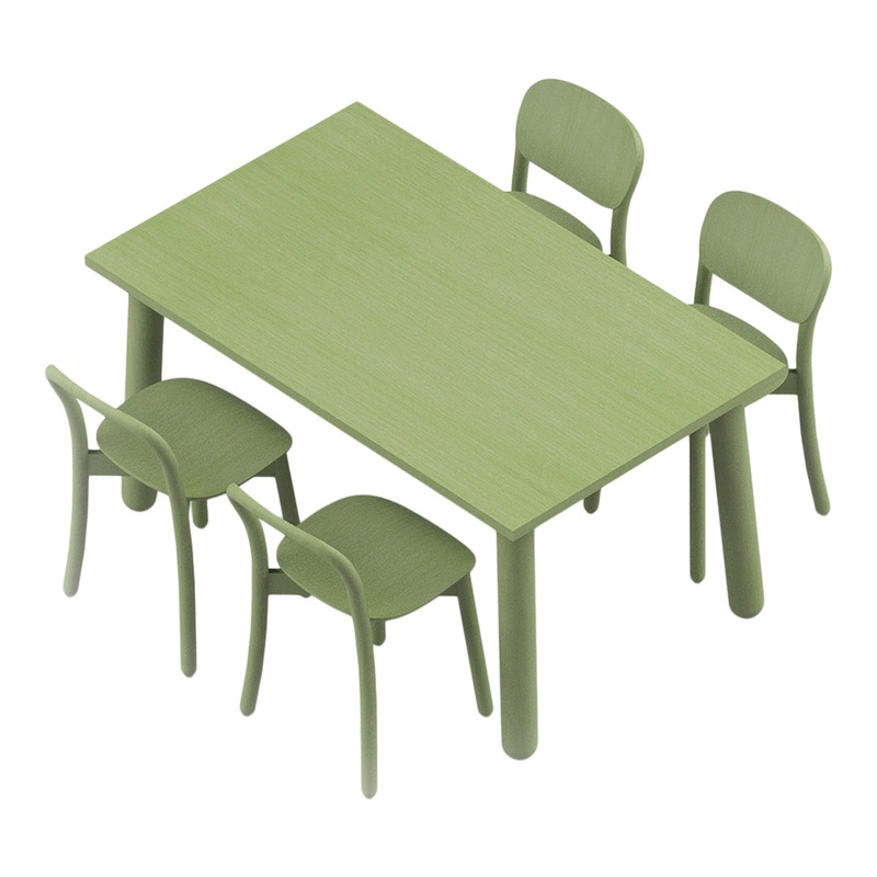 Beech Basics 71 Classic Table – Rectangle