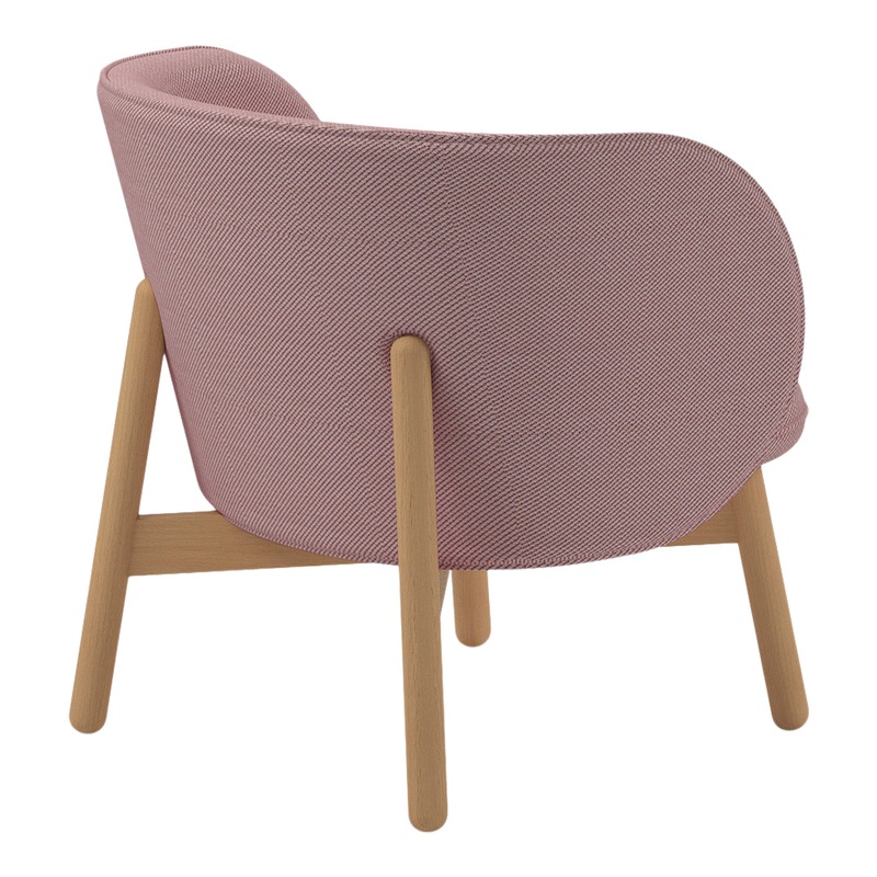 Beech Club Lounge Chair