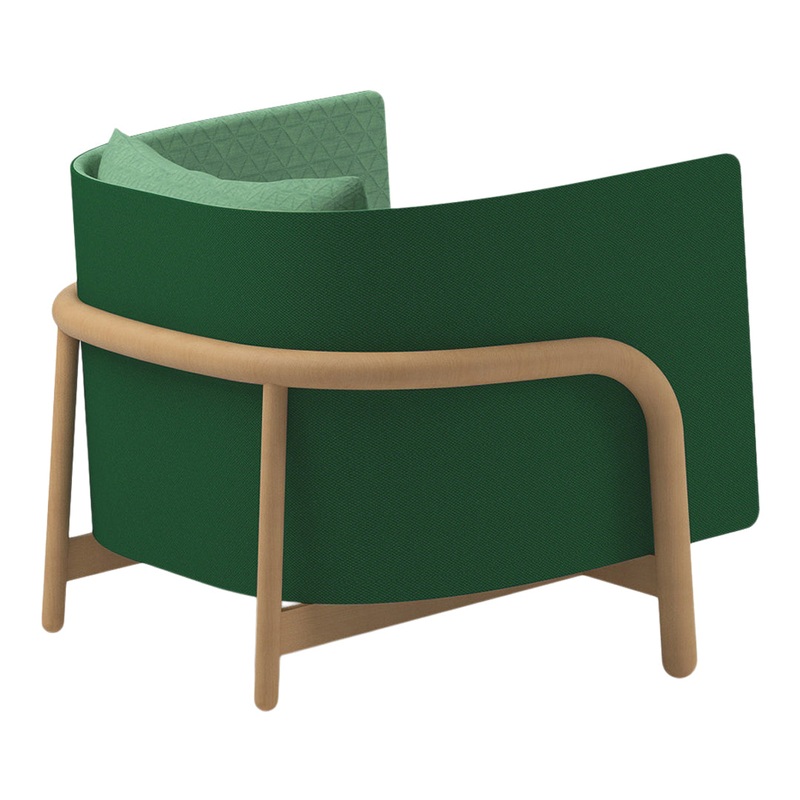 Beech Private Loveseat – Low Back