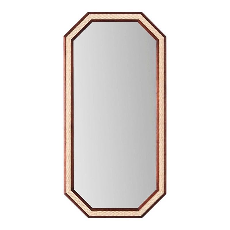 Rattan Mirror Large