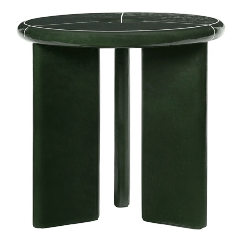 Deya Side Table Dark Green