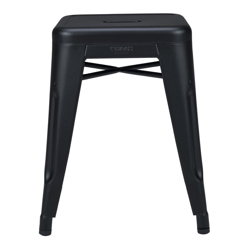H45 Stool – Indoor Varnished Raw Steel