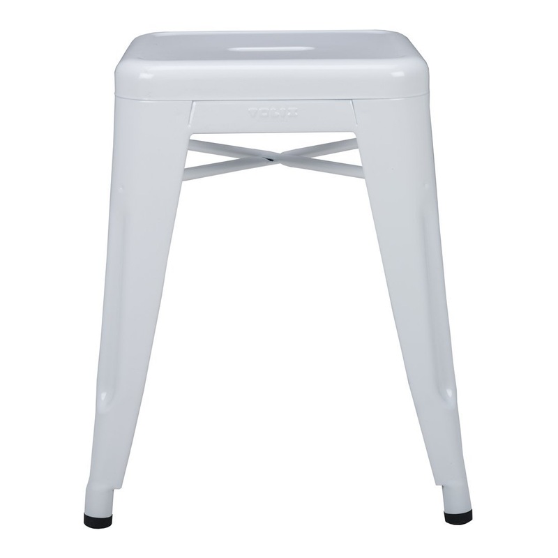 H45 Stool – Indoor Varnished Raw Steel