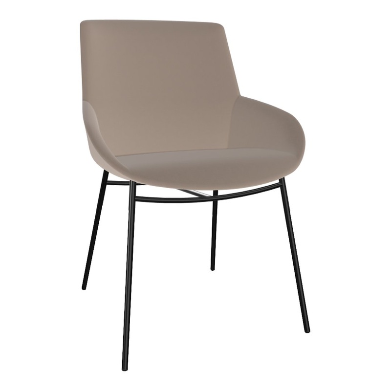 Noom Series 30 Armchair – Metal Legs