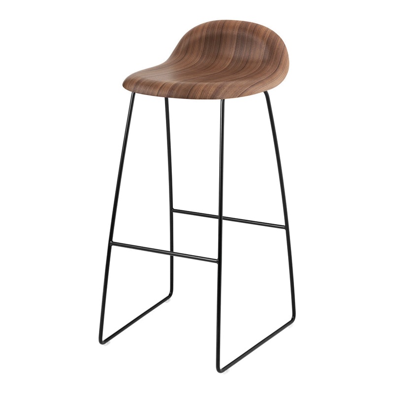 Gubi 3D Bar Stool – Sledge Base