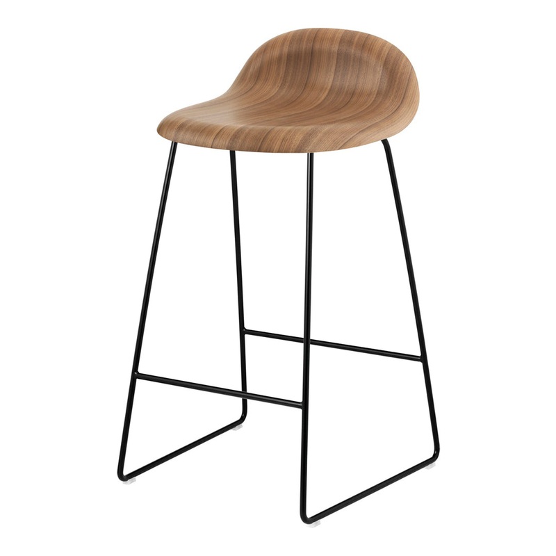 Gubi 3D Counter Stool – Sledge Base