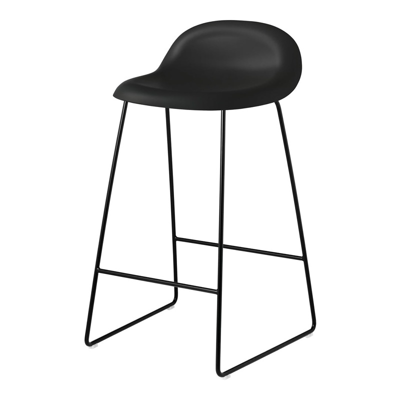Gubi 3D Counter Stool – Sledge Base