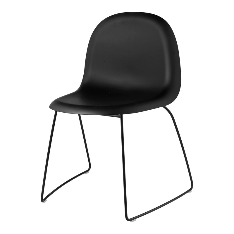 Gubi 3D Dining Chair – Sledge Base