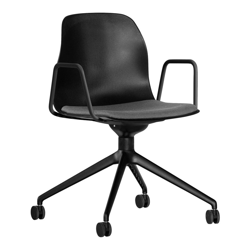 Pelican 03 Arm Chair – 4 Star Swivel Base w/ Casters – Height Adjustable – Seat Upholstered