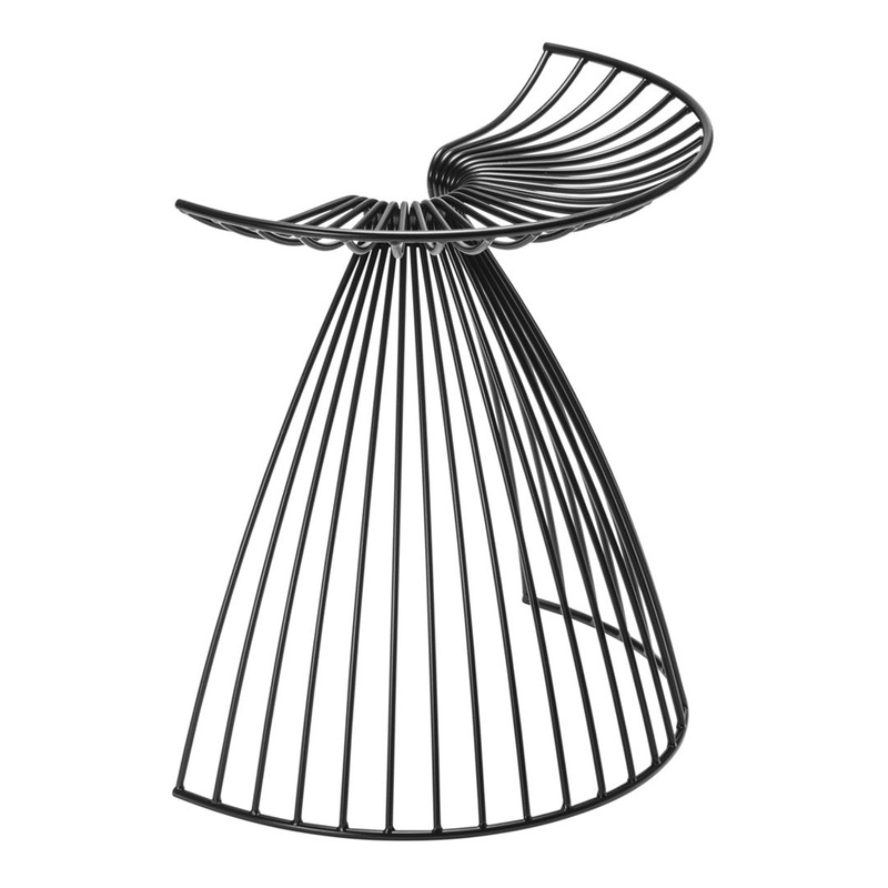 Angel Stool Black (RAL 9005)
