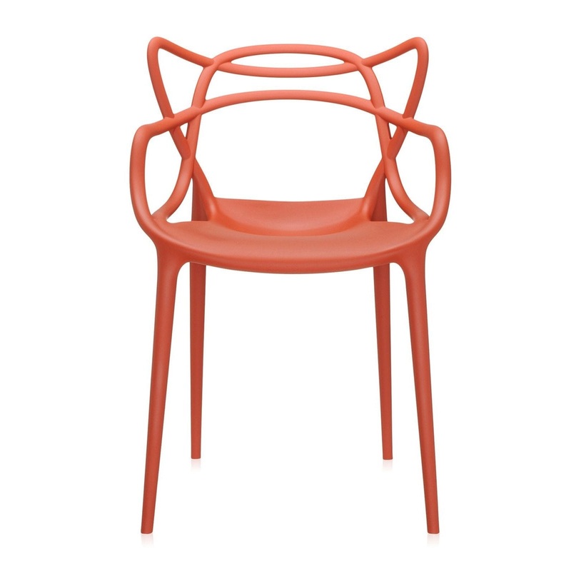 Masters Chair – Set of 2 Rusty Orange