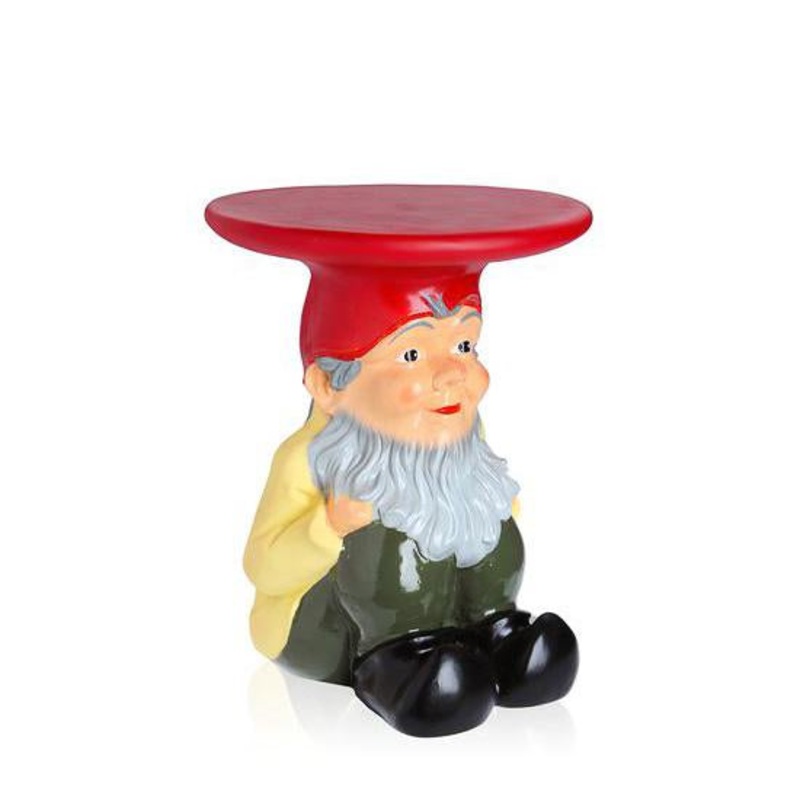 Napoleon Gnome Stool Painted