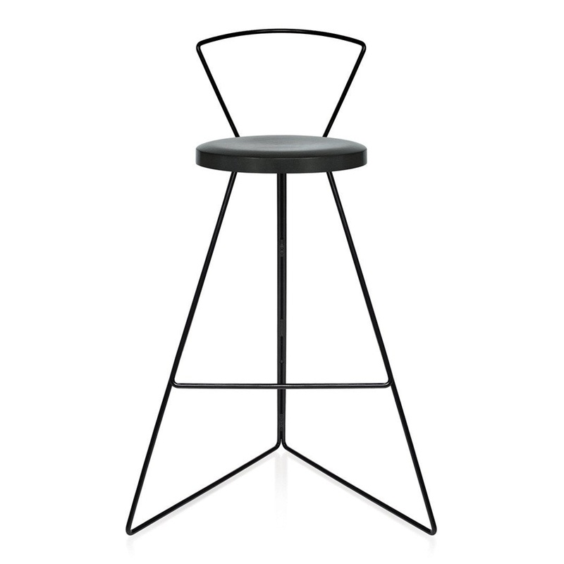 The Coleman Stool with Backrest