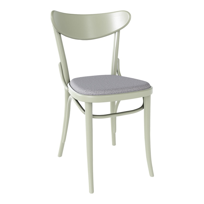 Banana Side Chair – Seat Upholstered – Beech Pigment Frame
