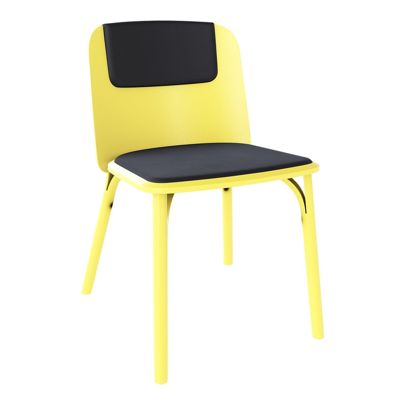 Split Chair – Upholstered – Beech Pigment Frame