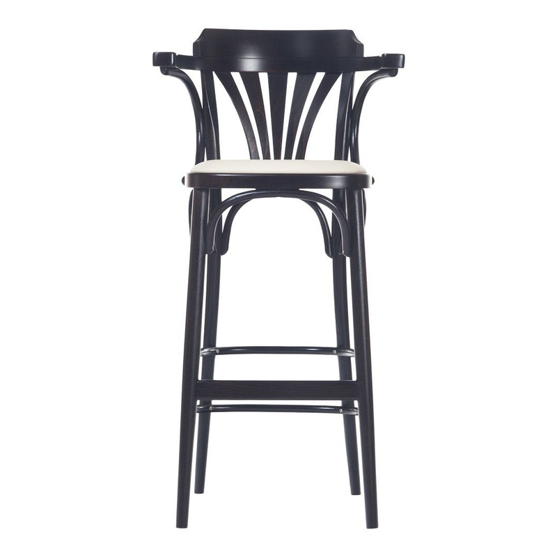 Barstool 135 – Seat Upholstered – Beech Frame