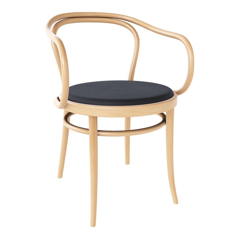 Armchair 30 – Seat Upholstered – Beech Frame