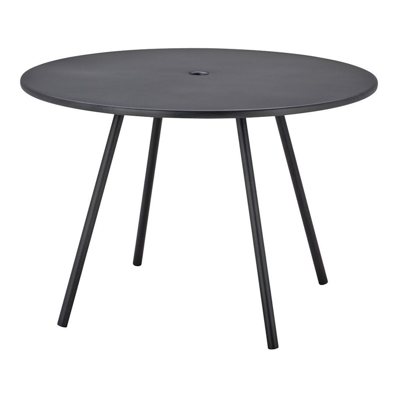 Area Table Lava Grey Aluminum (QS)