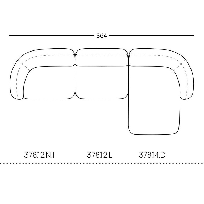 Vesta Pre-configured Sofa – Setup 2
