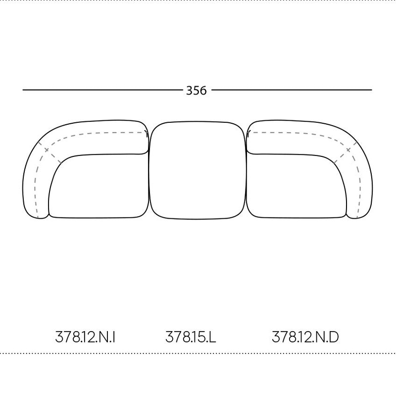 Vesta Pre-configured Sofa – Setup 4