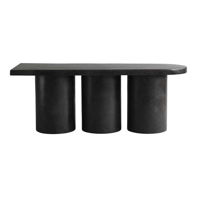 Big Foot Bench – Concrete Coffee – 101