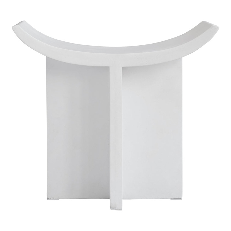 Brutus Stool Bone White