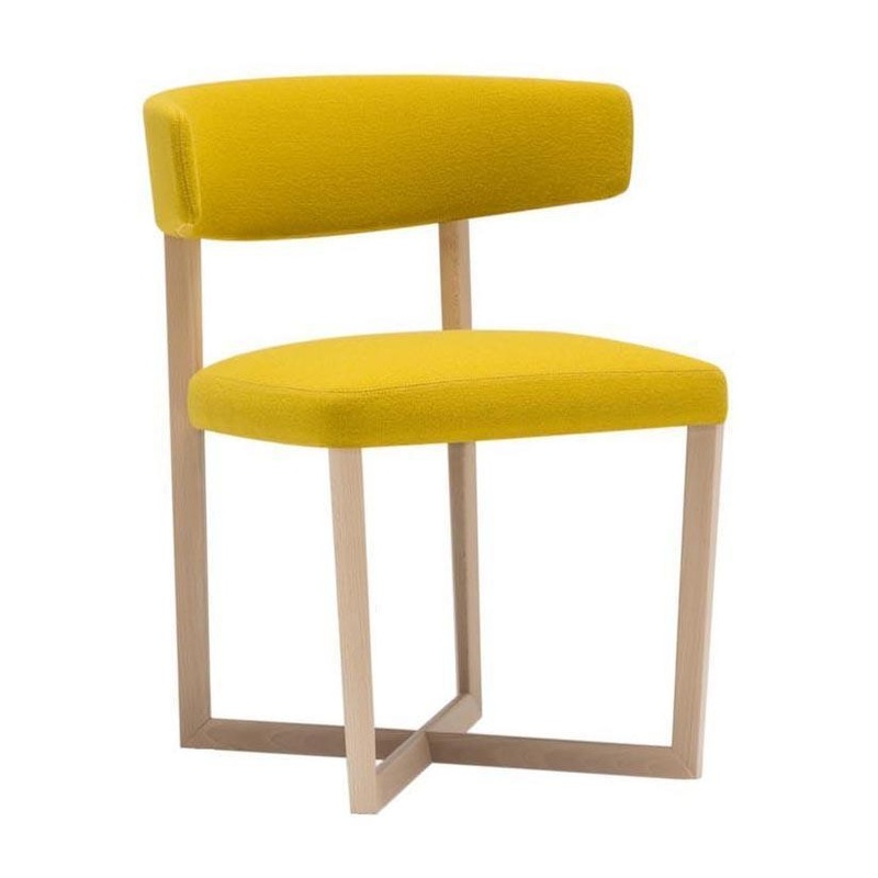 Tauro SO4205 Armchair – Wood Base