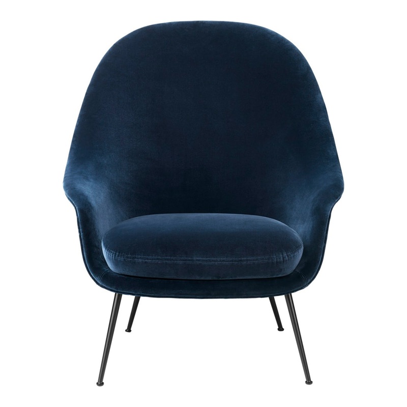 Bat Lounge Chair – High Back – Conic Base