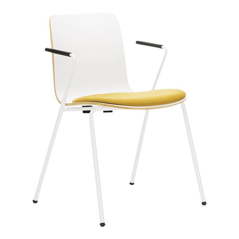 Sola Armchair – 4 Leg Base – Seat Upholstered