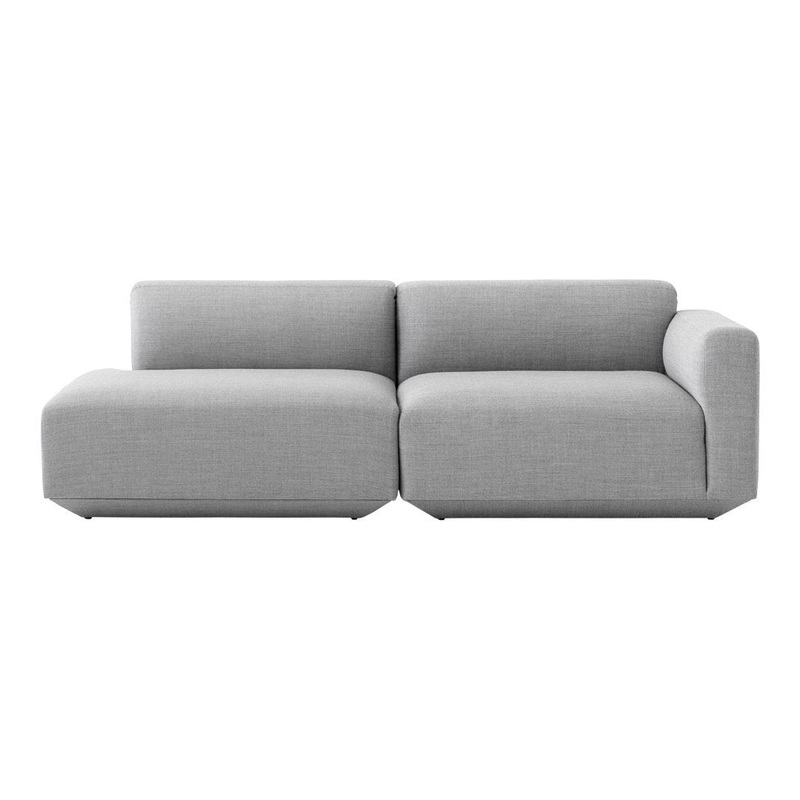 Develius Models G & H – 2-Seater Sofa w/ Open End