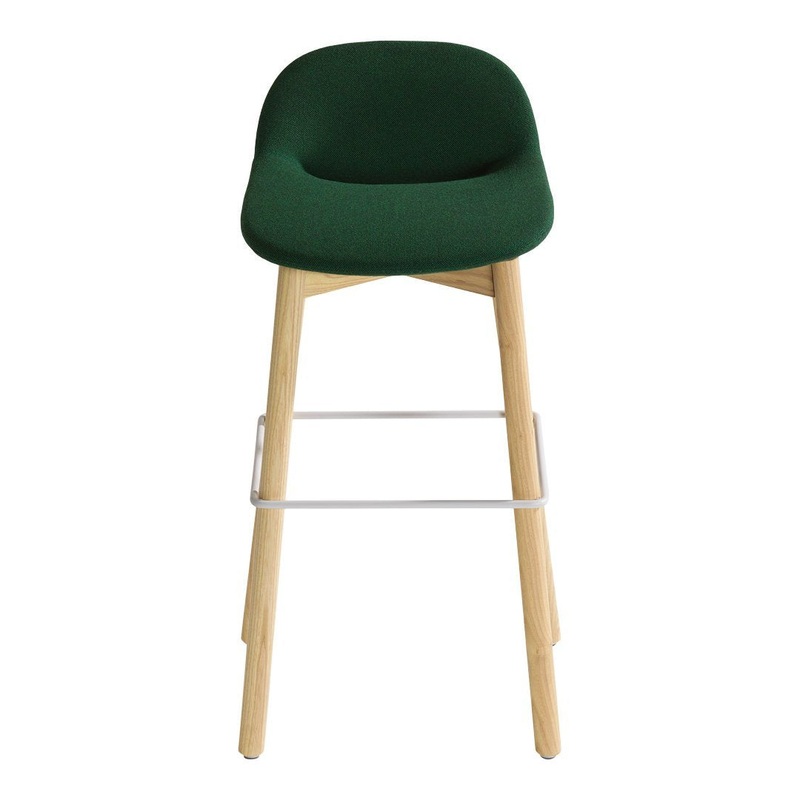 Beso Barstool – 4 Legged, Wood Base