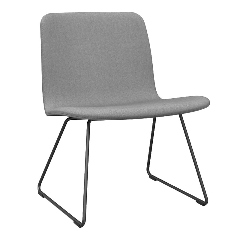 Sola Lounge Chair – Sled Base, Low Back