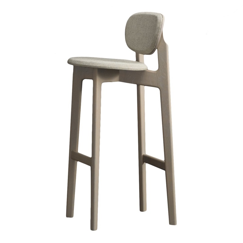 Zenso Bar Stool – Seat and Back Upholstered