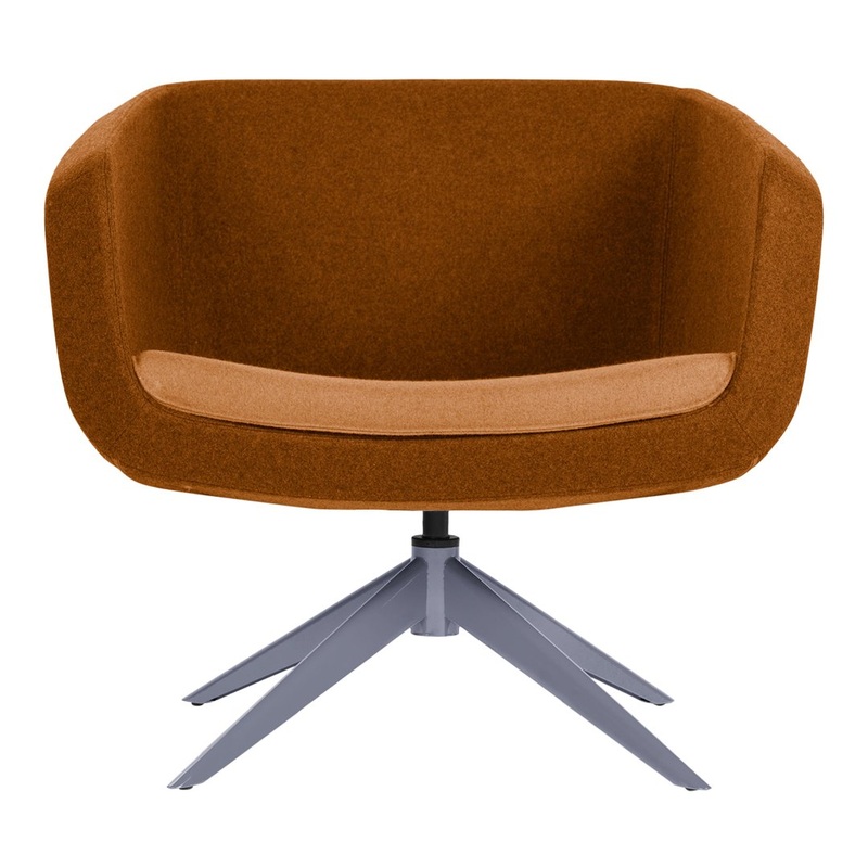 Arca Lounge Armchair – Steel Base