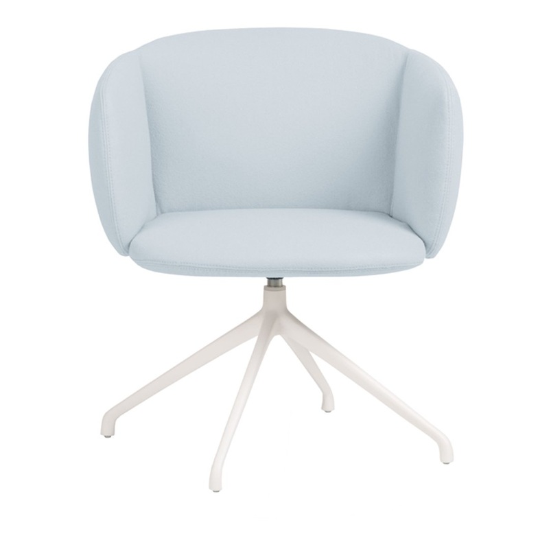 Not 5098 Small Armchair – Aluminum Swivel Base