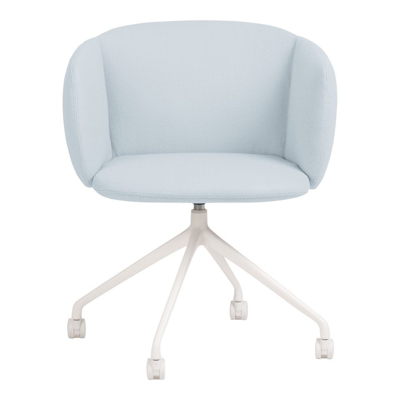 Not 5098R Small Armchair – 4-Star Base w/ Casters