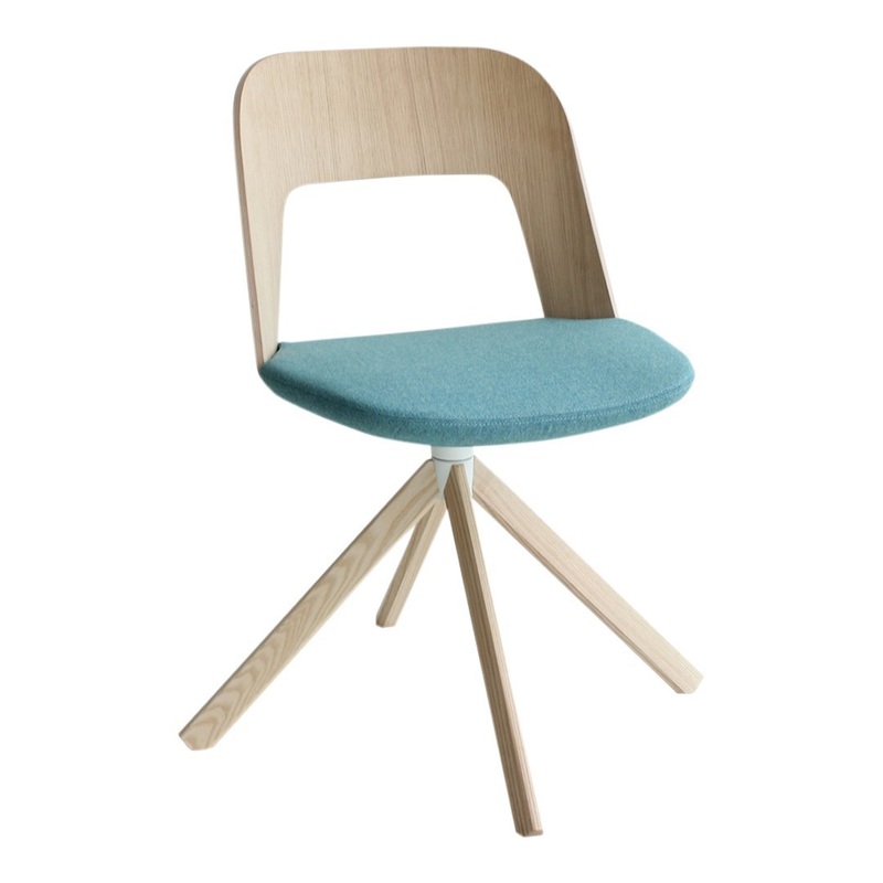 Arco Office Chair – 4-Star Base, Seat Upholstered