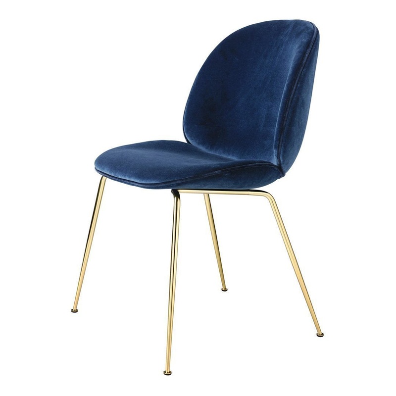 Beetle Dining Chair – Conic Base – Fully Upholstered