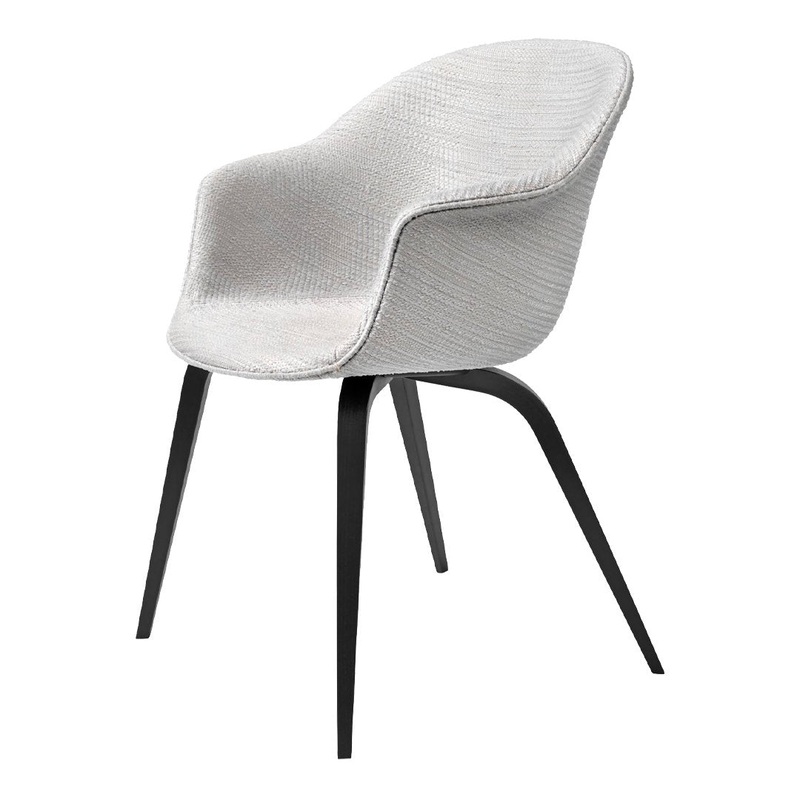 Bat Dining Chair – Wood Base – Fully Upholstered