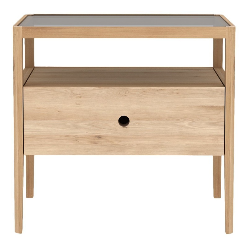 Spindle Bedside Table – 1 Drawer