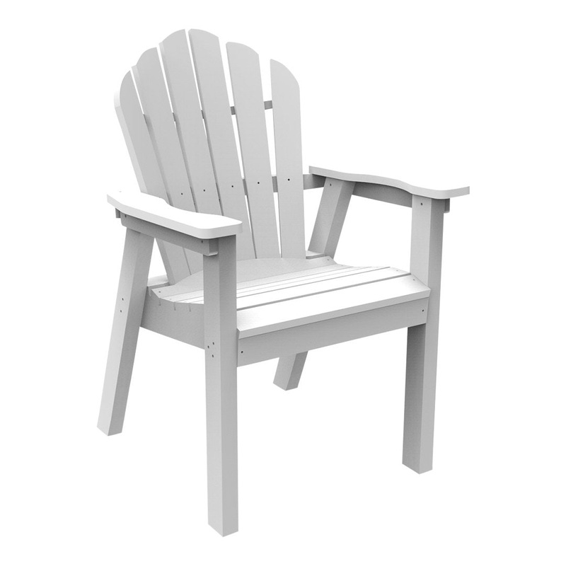 Adirondack Classic Dining Chair SSC White