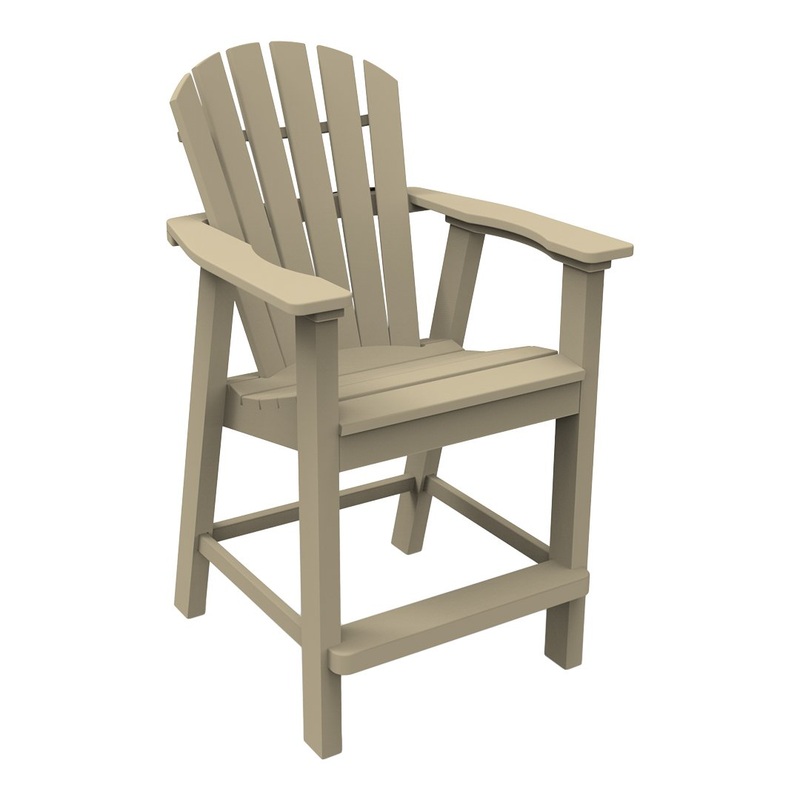 Adirondack Shellback Balcony Chair SSC White
