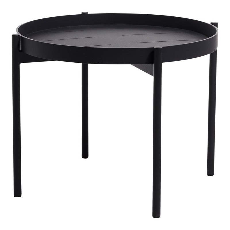 Salto Lounge Table Charcoal Grey