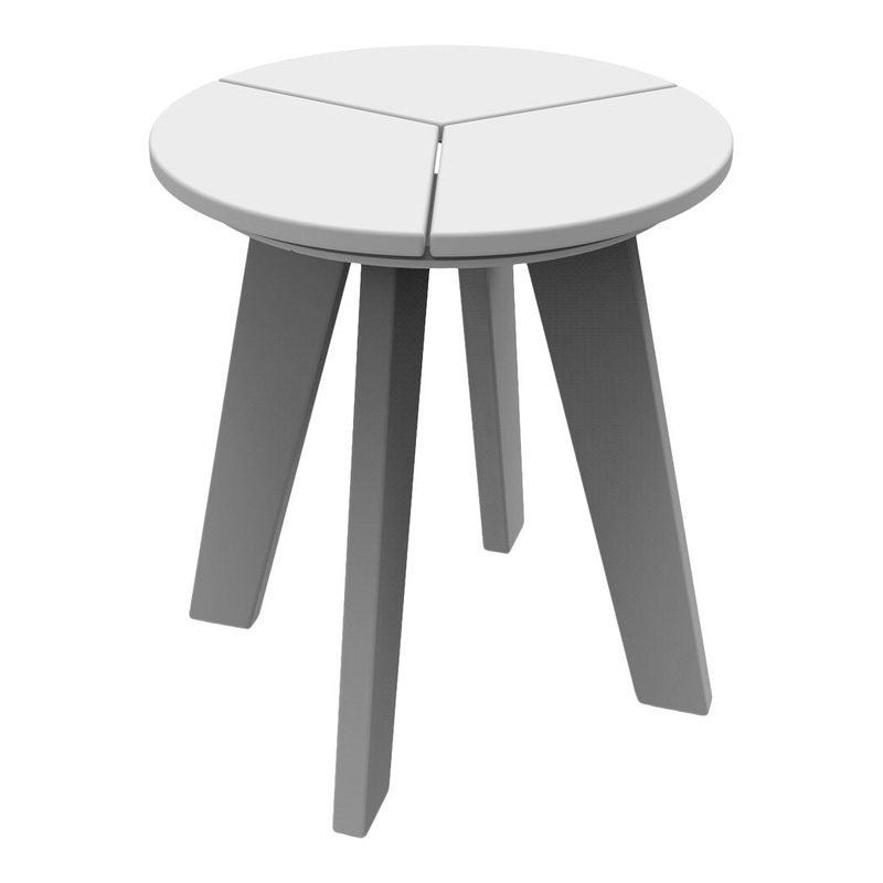DEX Round Side Table SSC White