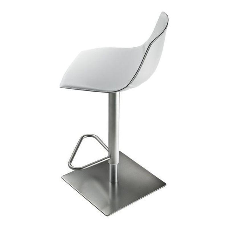 Miunn Bar Stool – Square Base, Upholstered