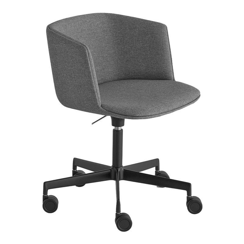 Cut Office Chair – Swivel Base w/ Casters, Fully Upholstered, Adjustable