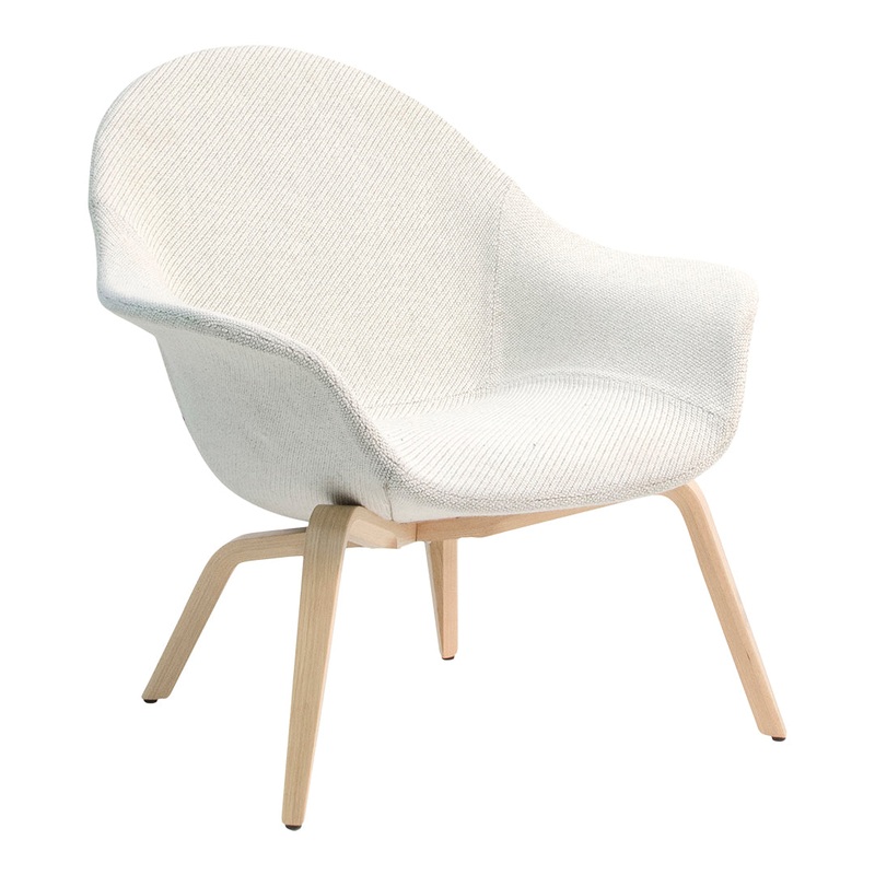 Atticus 08 Lounge Chair  – Low – 4 Leg, Wood