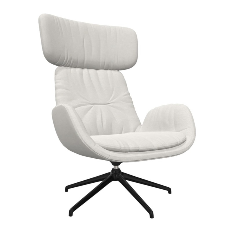Milo 03 Wing Chair – 5 Star Swivel Base